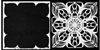 Kaleidoscope 4 Spinning Peony Stencil with Mask