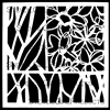 Paperwhites Stencil by Jennifer Evans