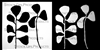 Wonky Leaves with Mask