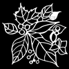 Leaves and Berries Mask