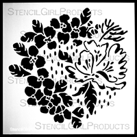 Petite Vine Stencil by Rae Missigman