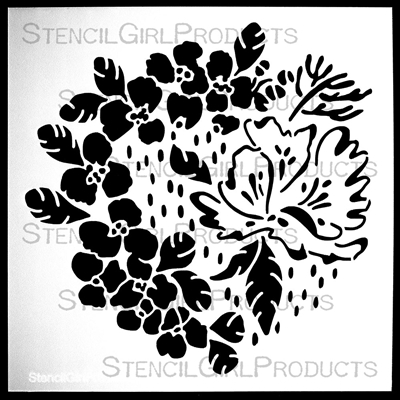 Petite Vine Stencil by Rae Missigman