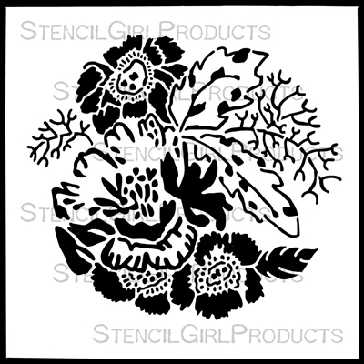 Petite Wildflower Stencil by Rae Missigman