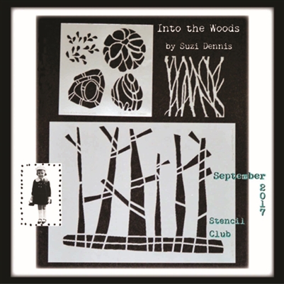 StencilClub Revolving Set D
