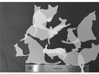 Cats and Rabbits StencilGuts Shapes